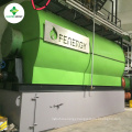 Mini type fast installation 500 kg/day plastic pyrolysis plant